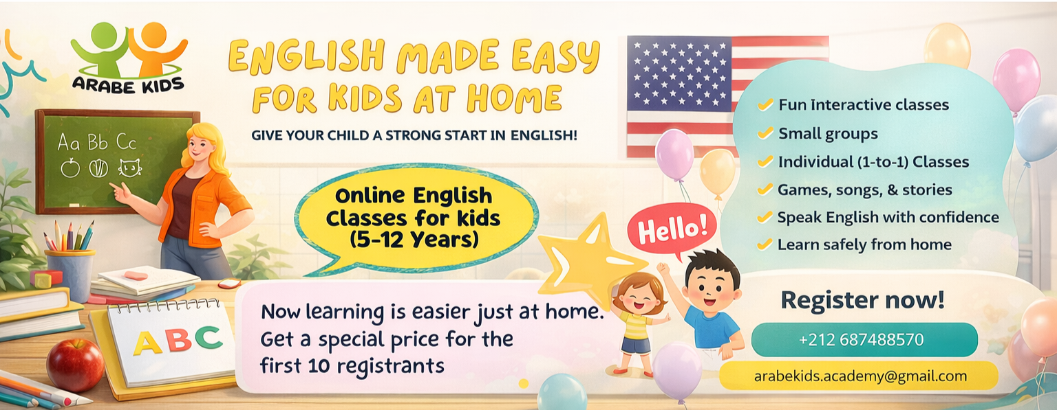 طفل يتعلم العربية في Arabee Kids